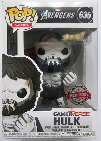Funko Pop Marvel Avengers Hulk Skeleton Nº635 Box Genuine — image 1