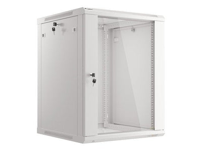 Lanberg Cabinet Rack 19 Assembly Wall 15U / 600X600 Autoarmas (paquete Flat Grey — image 1