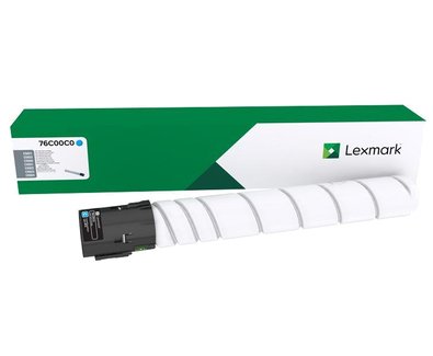 Lexmark Toner 76C00C0 Cyan 11 500 Pgs CS92X / CX92X — image 1