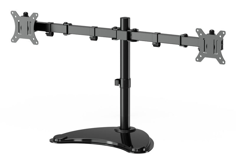 Gembird Soporte Escritorio Double 32 Con Rotación, Inclinación Y Ajuste 13A 32 Pulgadas.