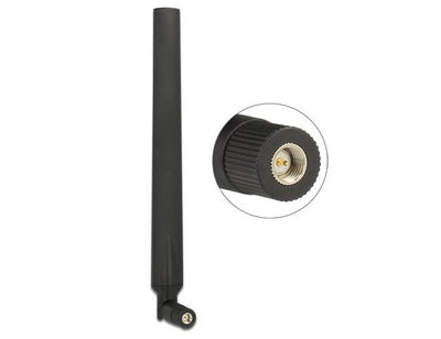 Delock 88976 Antenna LTE Male Sma 0 - 4 dBi Omnidirectional Giratoria With Unión Inclinación Black — image 1