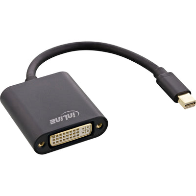 Inline Adapter Mini DisplayPort Male a DVI-d 24 + 1 Female Black 0,15M — image 1