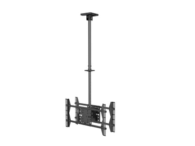 Equip Stand Ceiling Professional 2 Screens TV 39-75 - Tilt And Rotating - Gestion Cables - Weight Max. 40KG X — image 1