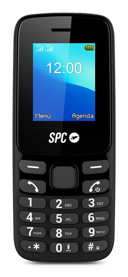 Spc Phone Mobile Phone Talk 2 Personas Mayores 4G Black