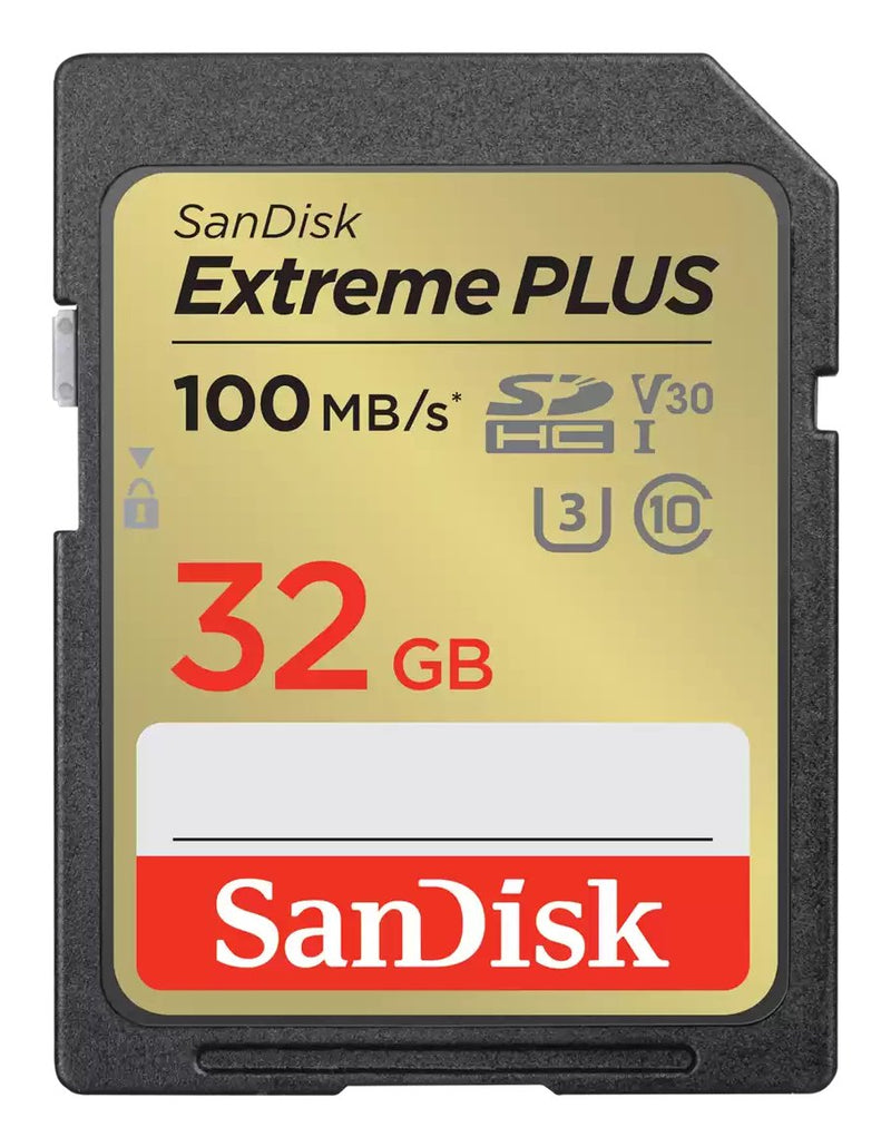 SanDisk Extreme Plus Memory Card Flash 32GB