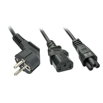 Lindy Cable And 2M Schuko a 1X IEC C13 And 1X IEC C — image 1