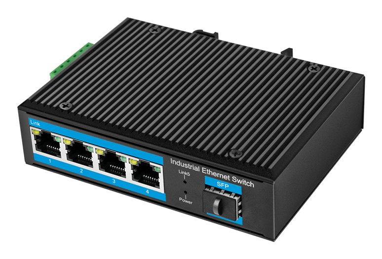 Logilink Gigabit Ethernet Switch, 4-PORT 1000Mbps + 1 Port Sfp
