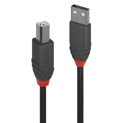 Lindy 36675 USB Cable 5M 2.0 USB a USB B Black — image 1