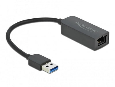Delock Adapter USB Typ-a Male a 2,5 Gigabit LAN Kompakt — image 1