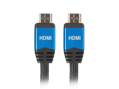 Lanberg HDMI Cable CA-HDMI-20CU-0030-BL Connectors Male/Male Chapados Oro Housing Aluminium Resolution Up To 3 — image 1