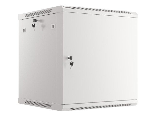 Lanberg Wall Mount Cabinet 19INCH 12U 600X600 Steel Doors Grey Flat Pack