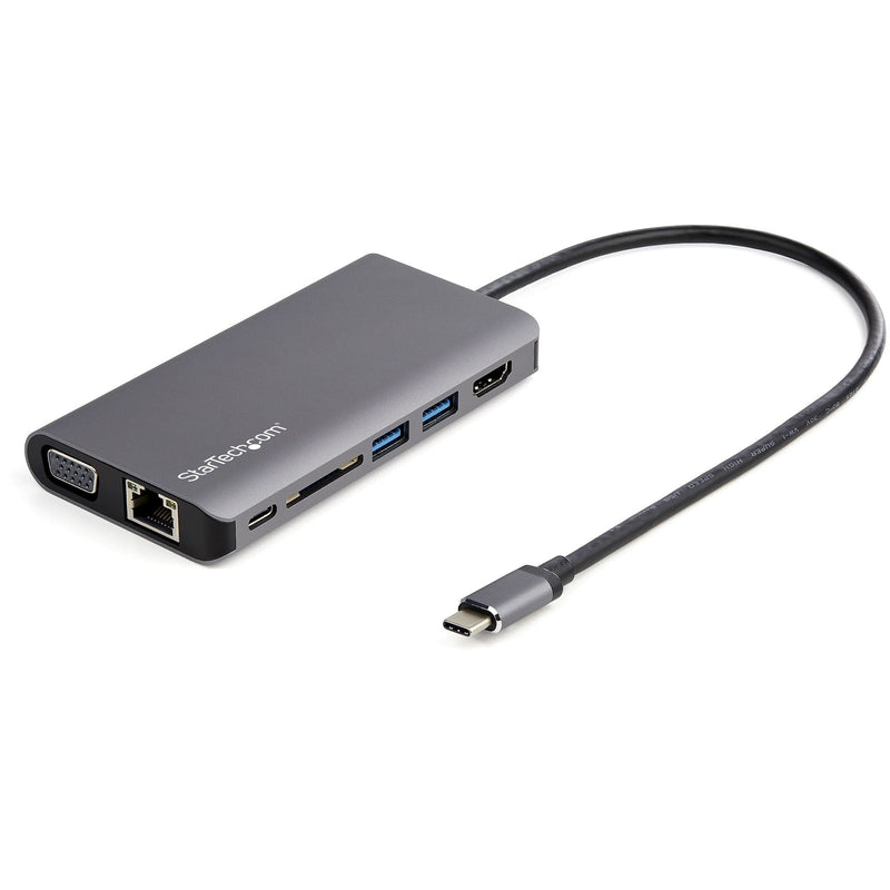StarTech.com DKT30CHVAUSP Base Laptop And Replicador Ports Alámbrico USB 3.0 (3.1 Gen 1) Type-c Black Grey