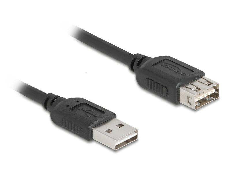Delock 81510 USB Cable USB 2.0 0,2M USB a Black