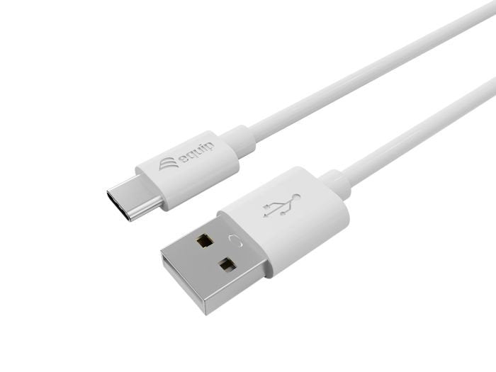 Equip USB Cable -A-C2.0 3A M/M 2.00M White