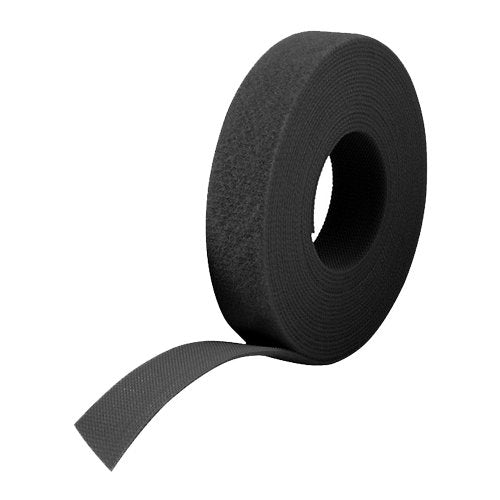 Velcro One Wrap Band 16MM Wide Black 25M