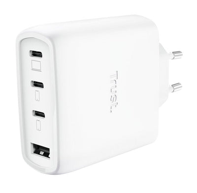 Trust Wall Charger GaN Maxo 65W 26068 3x USB Type-c 1x USB Includes USB Cable Type-c 65W — image 1