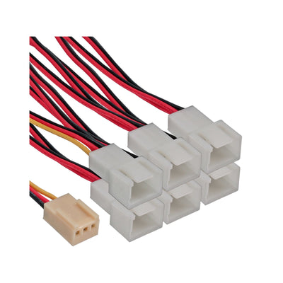 Inline Adapter Fan Cable And Molex 3 Pines Female a 6 Molex 3 Pines Male — image 1