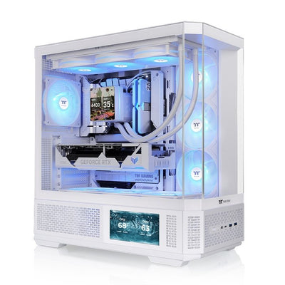 Thermaltake PC Case Midi View 370 Tg ARGB Snow White CA-11N-00M6WN-00 — image 1