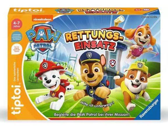 Ravensburger Tiptoi Operación Rescate Paw Patrol, Juego de mesa 00202