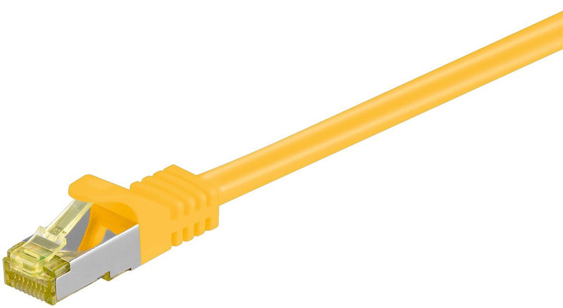 Goobay RJ-45 CAT.7 1.5M Network Cable 1,5M S/FTP (s-STP) Yellow