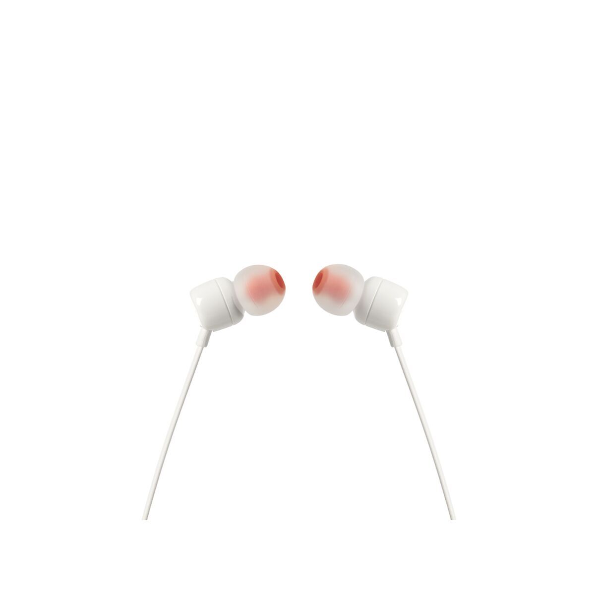 Jbl Headphones With Microphone Jbl T110 White
