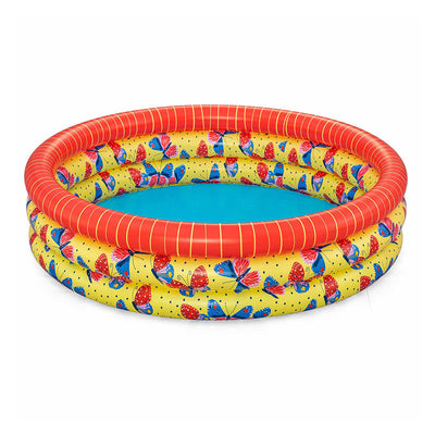 Bestway Inflatable Paddling Pool For Children Bestway Butterflies 168 X 38 Cm