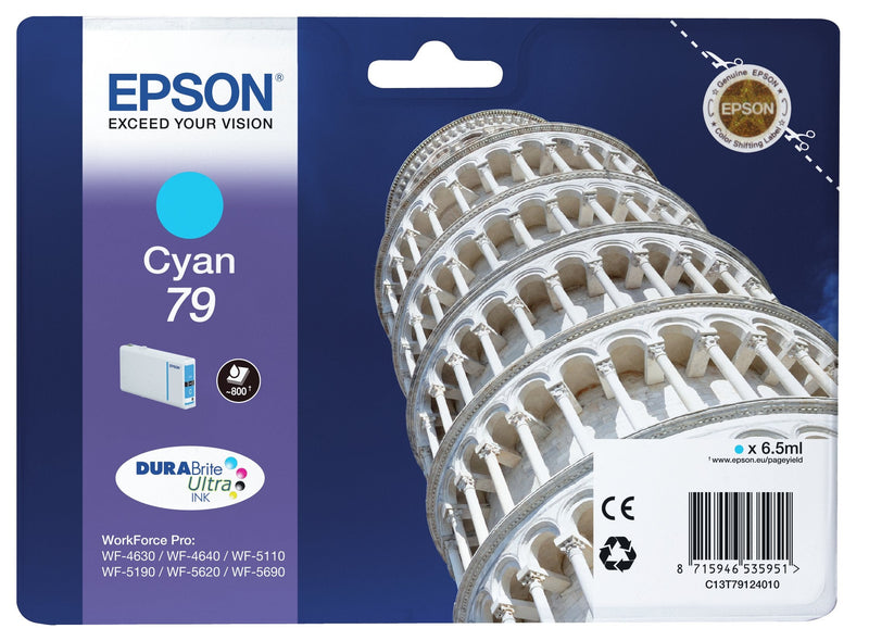 Epson Genuine Ink T7912 Cyan