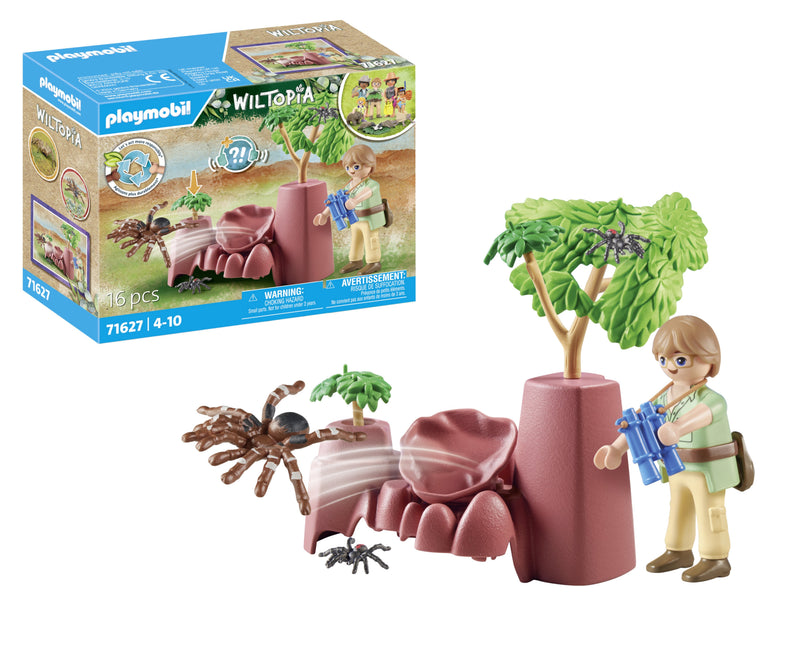 Playmobil Wiltopia Rocas With Arañas