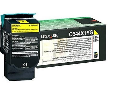 Lexmark C544/X544 Toner Yellow Extra High Yield Retornable