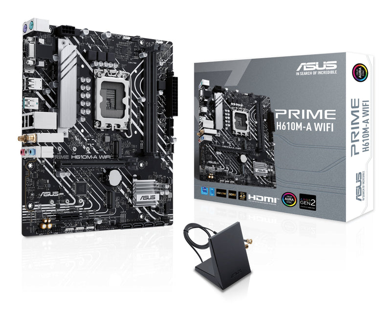 ASUS Motherboard Prime H610M-A Wi-Fi INTEL,1700,DDR5,MATX