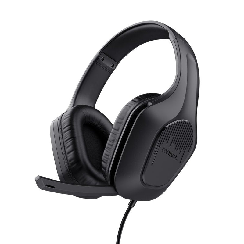 Trust Headphone Gaming GXT417 Zirox Black Headphones Gaming With Microphone Trust Gaming Gxt 417 Zirox/ Jack 3