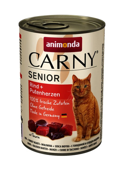 Animonda Carny Senior Sabor: Corazones Ternera And Pavo 400G — image 1