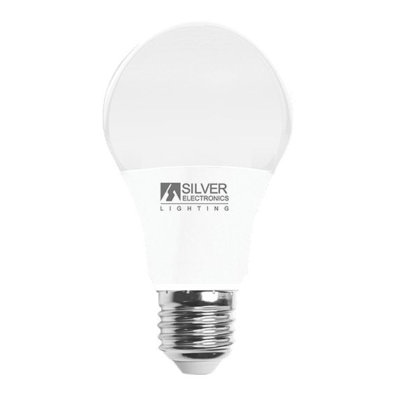 Bulb LED Eco Decorativa Silver Electronics Standard 10W85W - E27 - 5000K - 860 Lm - 180 - Light White - a +