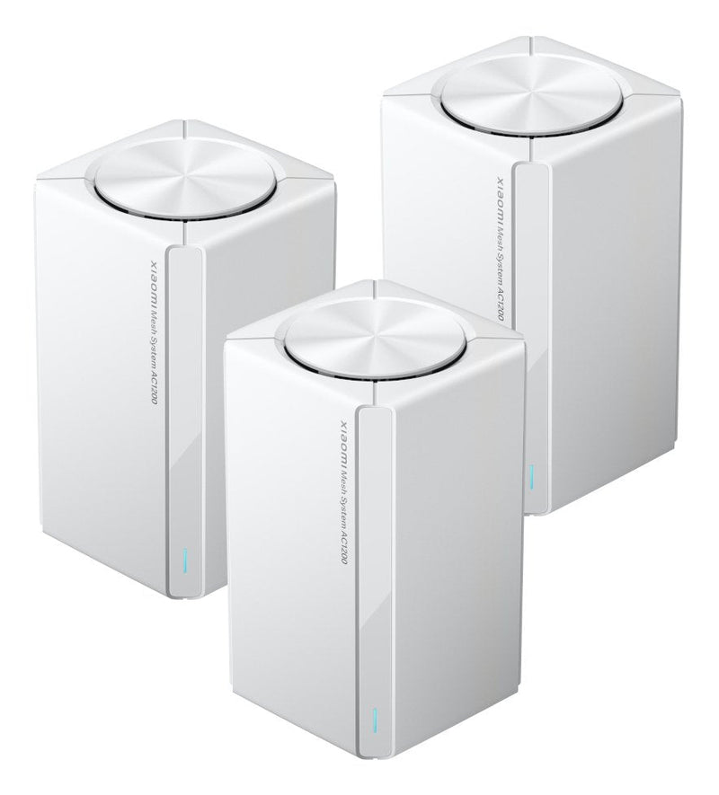 Xiaomi Mesh System AC1200 (pack X3) 2,4GHZ/5GHZ Wi-Fi 5 White