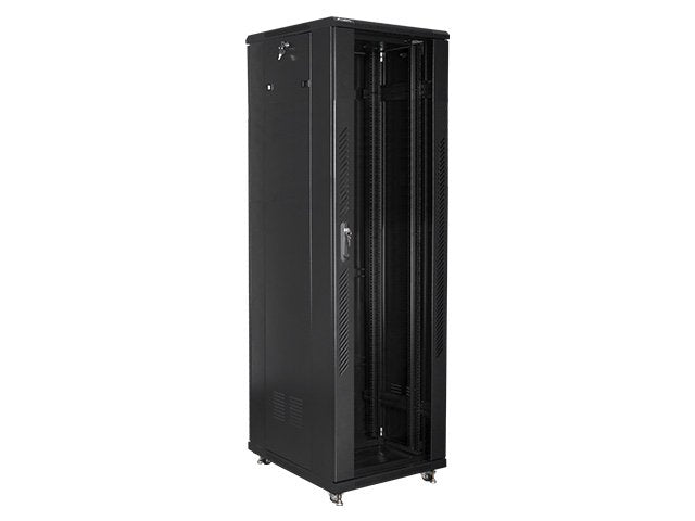 Lanberg Cabinet Rack 19 Independiente 42U / 600X800 Paquete Flat Auto Armado Black