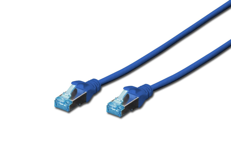 Digitus Patch Cable SFTP, CAT.5E, 0.5M, Azul Network Cable 0,5M Azul