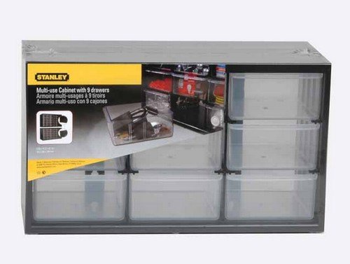 Stanley Cabinet Almacenamiento 9 Compartimentos Vacíos