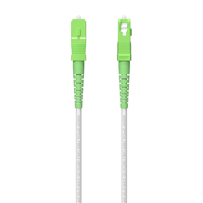 Aisens Cable Fibre Optic G657A2 3.0 9/125 Smf Simplex Cpr Dca Lszh - Sc/Apc-sc/Apc - 60M - White — image 1