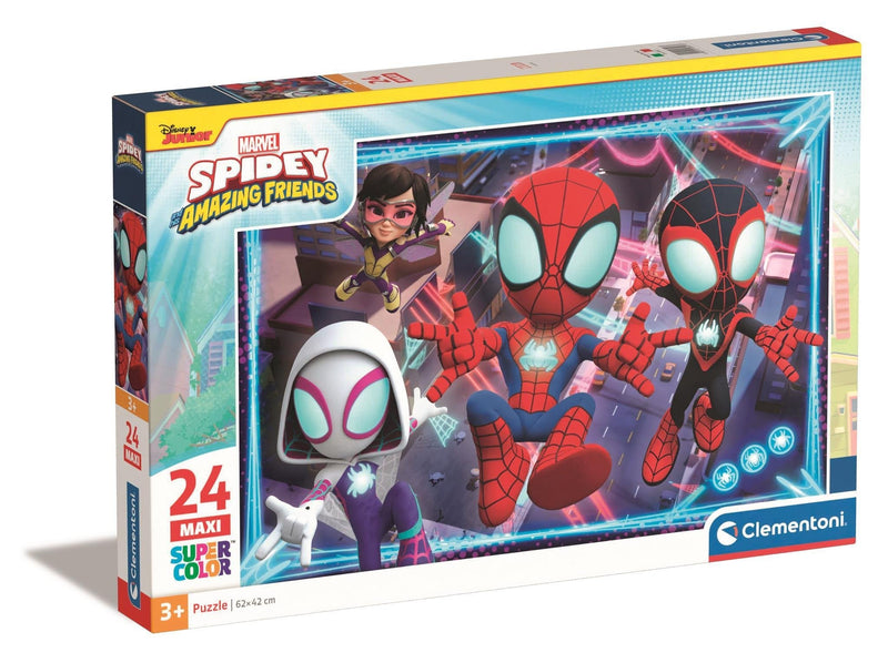 Puzzle Maxi Spidey Amazing Friends Marvel 24PZS