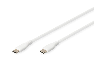 Digitus USB-C 2.0 (st-st) 2M Ladecable Silikon 60W White — image 1