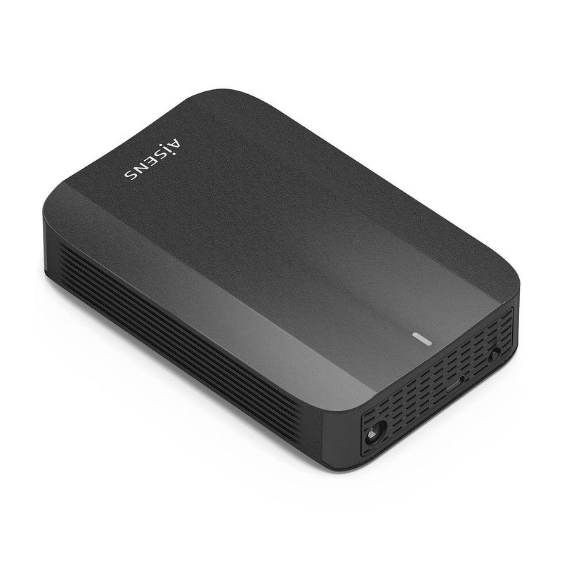 Aisens External Enclosure 3,5 SATA a USB-C USB 3.1 GEN1, Black