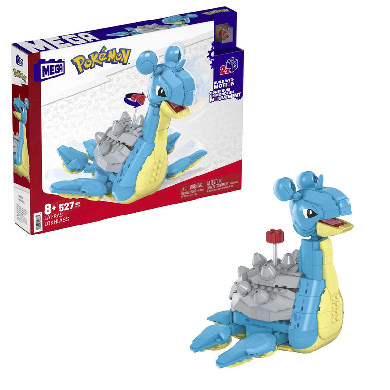 Lapras Mega Construx 527 Piezas Pokemon