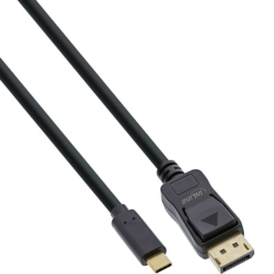 Inline Cable , USB Type-c Male a DisplayPort Male (modo Alternativo Dp), 4K2K, Black 3M — image 1