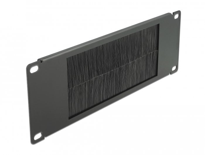Delock 10 Brush Gestión Cable 2 U Black