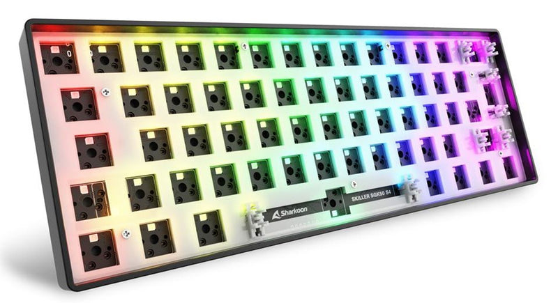 Sharkoon Skiller SGK50 S4 GEN2 Barebone, Keyboard Gaming Black 4044951041879