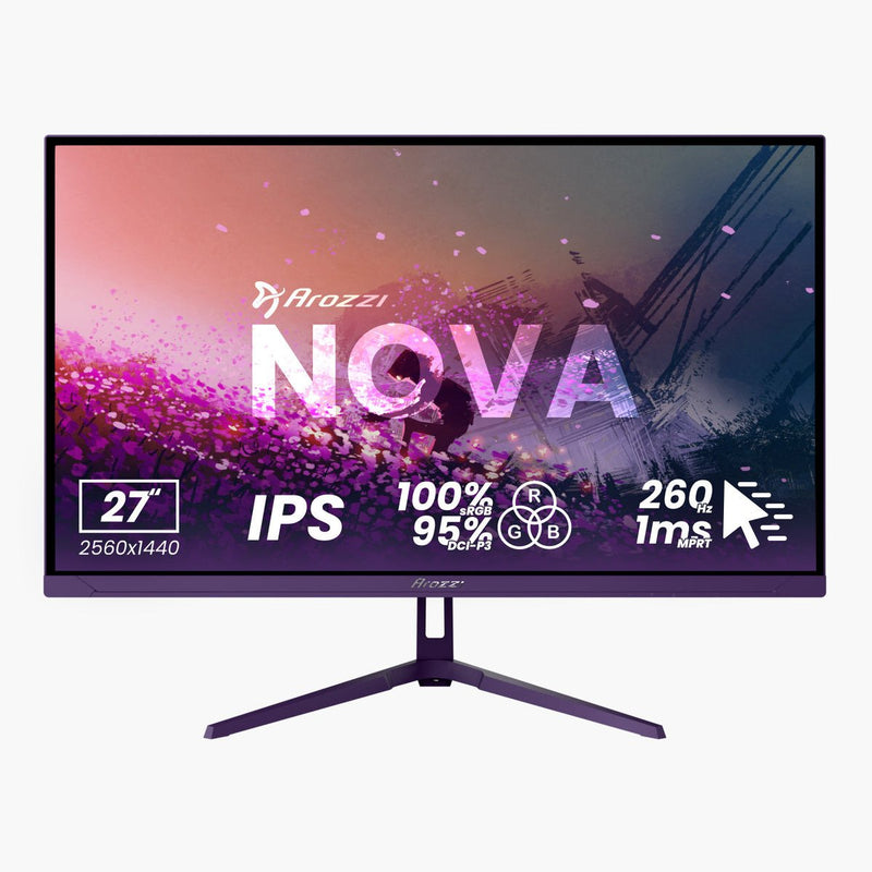 Arozzi Monitor Nova 27 Ips, 260 HZ - Morado