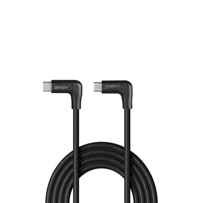 Lindy Cable 32023 USB 3.2 Gen 2 (3.1 Gen 2) 1M USB C Black — image 1