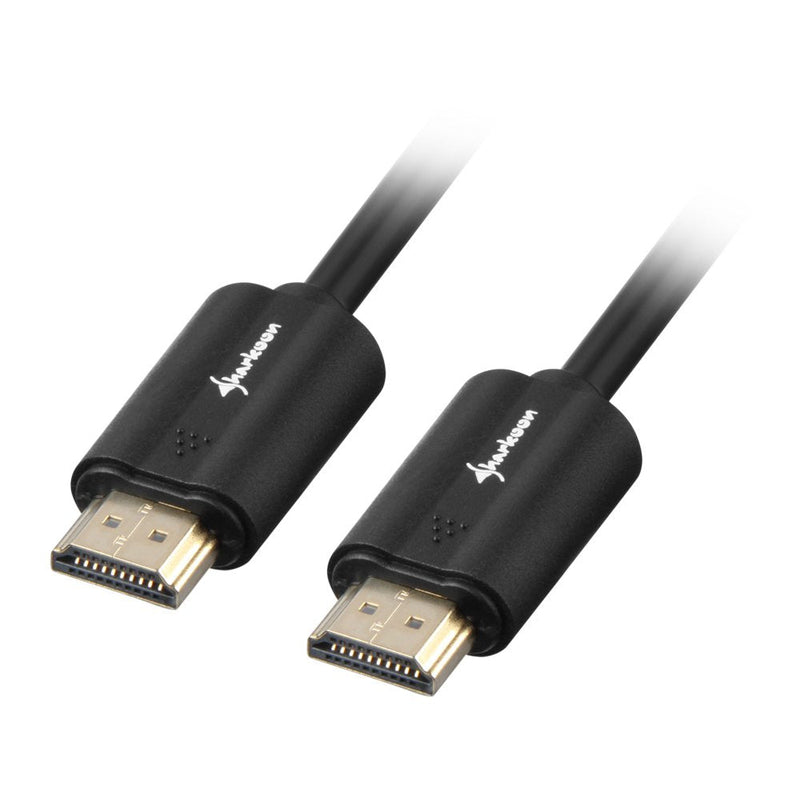 Sharkoon HDMI/HDMI 4K, 10M HDMI Cable HDMI Type a Standard Black