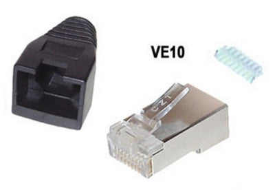 Shiverpeaks BS72057-S-10 Connector RJ-45 Black Metallic — image 1