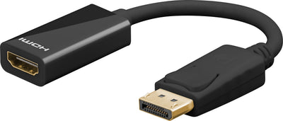 Goobay Adapter DisplayPort 1.2 - HDMI 10CM Black 67881 — image 1